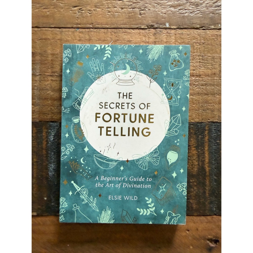 The Secrets of Fortune Telling Elsie Wild Beginners Guide Divination Book Teal